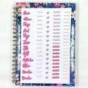 Planner Full Flores Fucsia Inicio