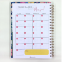 Planner Full Flores Fucsia Inicio