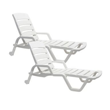 Pack 2 Reposeras cabo blanco Retail Juegos de Terraza