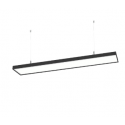 Lineal negro abs 1200x100x70 48w 6000k algol konnergie Iluminación