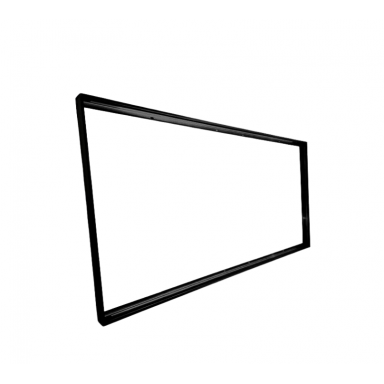 Base negra para sobreponer o colgar panel Iluminación