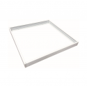 Base blanca plastica para sobreponer o colgar panel 603x603 Iluminación