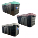 Caja Organizadora Baúl Con Ruedas Almacenamiento 90 Lt Reyplast Organizacion