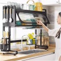 Secador escurridor de platos con almacenamiento superior Cocina