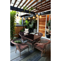Juego de Terraza con 4 sillas Oregon Terraza y Jardin