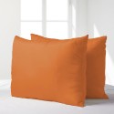 Pack 2 almohadas 50x70cm Premium Naranja, Masel Almohadas