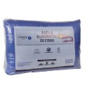 Pack 2 Almohadas 50x70cm Premium Eco Azul, Masel Almohadas