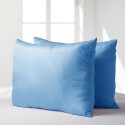Pack 2 Almohadas 50x70cm Premium Eco turquesa, Masel Almohadas