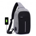 Mini Mochila Cruzada antirrobo + extensión usb Outdoor