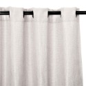 Cortina Argollas KIKAR 1.40 X 2.25 Ivory. Masel Cortinas