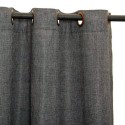 Cortina Argollas KIKAR 1.40 X 2.25 Gris Oscuro Cortinas