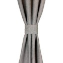 Cortina Argollas KIKAR 1.40 X 2.25 Gris Claro Cortinas