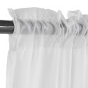 Cortina Set Pasa Tubo 1.40x2.25 cms. Blanco. Masel Cortinas