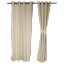 Cortinas Argollas Set Barcelona 1.40x2.25 cms Gris. Masel Cortinas