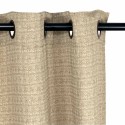 Cortinas Argollas Set Barcelona 1.40x2.25 cm Tostado. Masel Cortinas