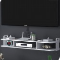 Estanteria flotante 80cm Blanca Organizacion