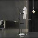 Perchero moderno color negro 3 brazos Muebles