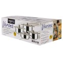 Juego de Ollas Verona 8 piezas Silver Acero Inoxidable. Masel Cocina