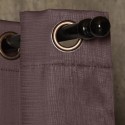 Cortinas de argolla Set Embosed 1.40 x 2.25 Chocolate. Masel Cortina