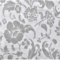 Mantel PVC Flores Redondo 180 cm. Gris. Masel Inicio
