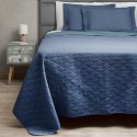 Quilt Bicolor 2,5 plazas Azul Petróleo. Masel Inicio