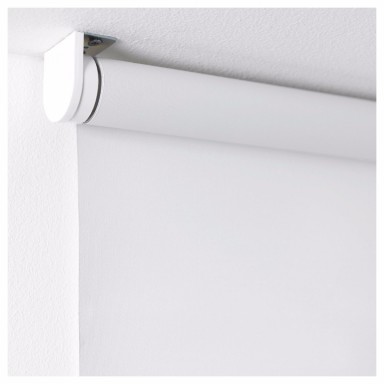 Cortina Roller Blackout Blanca Cortinas