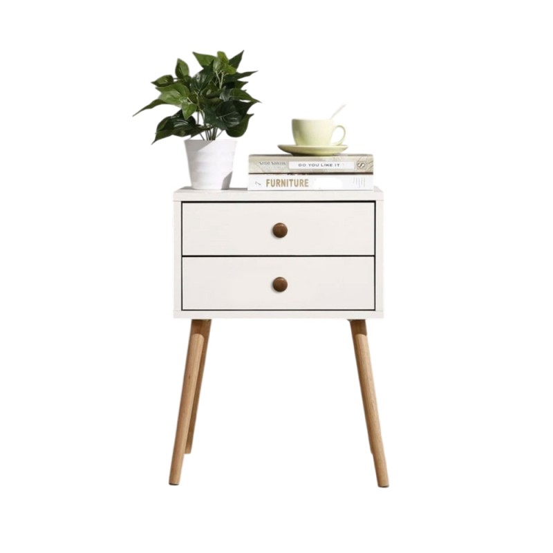 Velador Eames Blanco minimalista