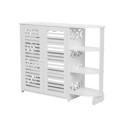 Mueble zapatero blanco 4 niveles Zapateros