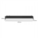 FOCO RIEL MAGNETICO EMPAVONADO RETRACTIL 12W 48V 3000K CYGNUS KONNERGIE Iluminación