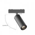 FOCO RIEL MAGNETICO 10W 48V 4000K CYGNUS KONNERGIE Iluminación