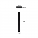 FOCO RIEL MAGNETICO COLGANTE 7W 48V 3000K MOD CYGNUS KONNERGIE Iluminación