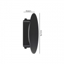 FOCO APLIQUE 12W RIEL 48V 4000K CYGNUS KONNERGIE Iluminación