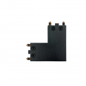 CONECTOR L RIEL NEGRO 48V MODELO CYGNUS KONNERGIE Iluminación