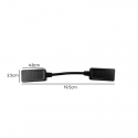 CONECTOR FLEXIBLE RIEL NEGRO 48V MODELO CYGNUS KONNERGIE Iluminación