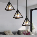LAMPARA DE TECHO PORTA AMPOLLETA E27 MODELO ALPHA UND KONNERGIE Iluminación