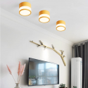 PANEL DECORATIVO SOBREPUESTO NARANJA MODERNO 7W FRIO 6000K KONNERGIE Iluminación