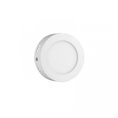 PANEL SOBREPUESTO REDONDO 6W FRIO 6500K KONNERGIE Iluminación