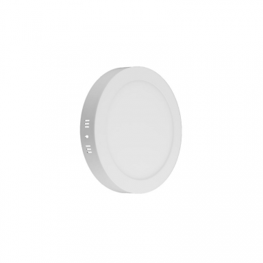 PANEL SOBREPUESTO REDONDO 12W FRIO 6500K KONNERGIE Iluminación