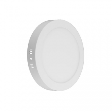 PANEL SOBREPUESTO REDONDO 24W FRIO 6500K KONNERGIE Iluminación