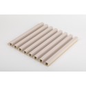 Panel decorativo PVC color crema 280x16x2,3cm Caja 16 piezas Decoración