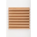 Panel decorativo PVC color Madera 250x16x2,3cm Caja 16 piezas Decoración