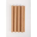 Panel decorativo PVC color Madera 250x16x2,3cm Caja 16 piezas Decoración