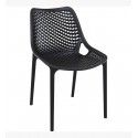 Silla restaurant o terraza Bardo Negra Sillas Modernas Tipo Eames DSW