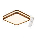 Lámpara Cuadrada 36w 300mm Modelo Saiph Caoba 3000-4000-6000k C/Control Konnergie Iluminación
