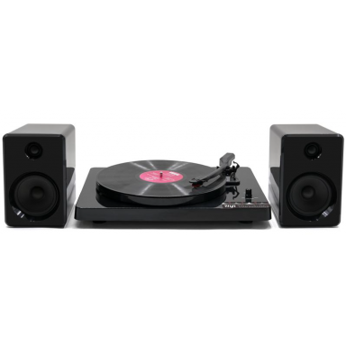 Tocadisco Parlantes Bass TT15075-2 Black Tocadiscos y Tornamesas
