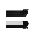 FOCO RIEL MONOFASICO NEGRO EMPAVONADO MOVIL 30W 220V 3000K CYGNUS Iluminación