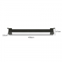 FOCO RIEL MONOFASICO NEGRO EMPAVONADO MOVIL 30W 220V 3000K CYGNUS Iluminación