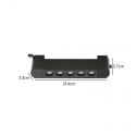 FOCO RIEL MONOFASICO NEGRO 24° MOVIL 10W 220V 4000K CYGNUS Inicio