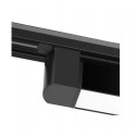 FOCO RIEL MONOFASICO NEGRO EMPAVONADO MOVIL 20W 220V 4000K CYGNUS Iluminación