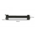FOCO RIEL MONOFASICO NEGRO EMPAVONADO MOVIL 20W 220V 4000K CYGNUS Iluminación